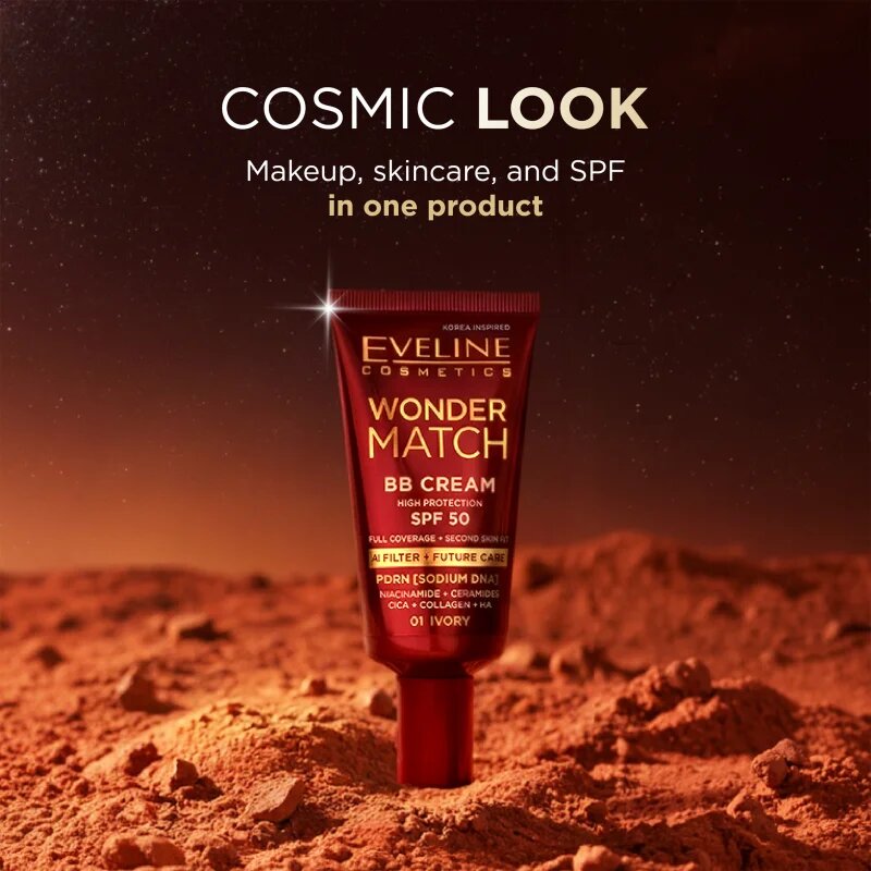 Eveline Cosmetics Wonder Match BB Cream BB krema odtenek Ivory 30 ml