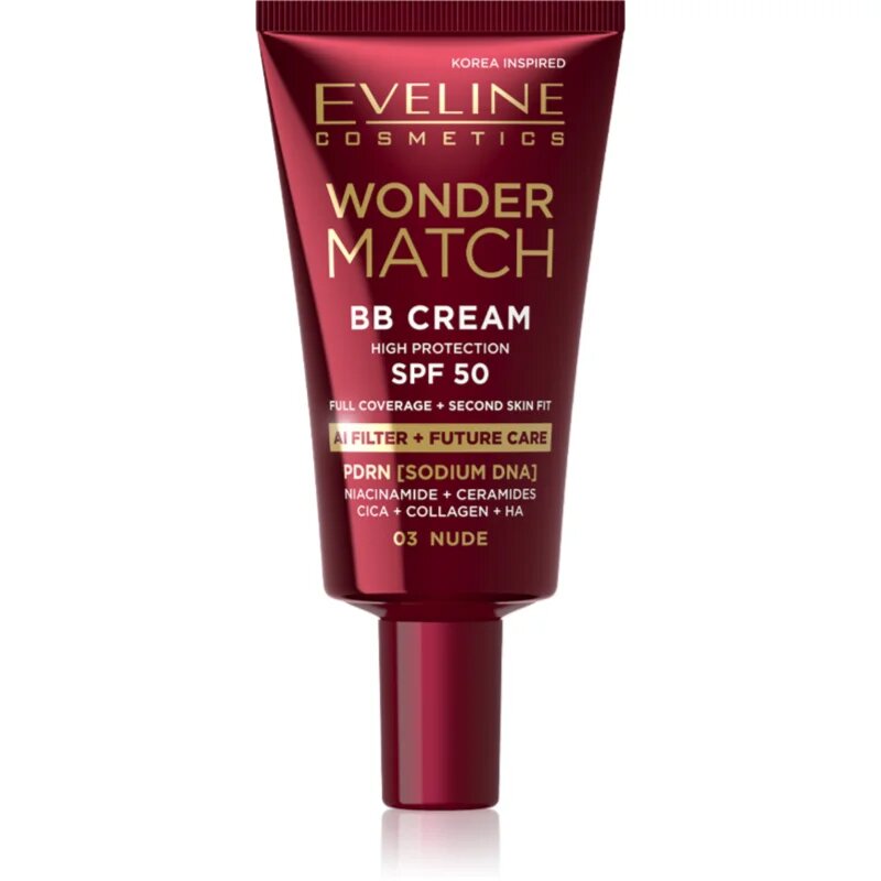 Eveline Cosmetics Wonder Match BB Cream BB krema odtenek Nude 30 ml