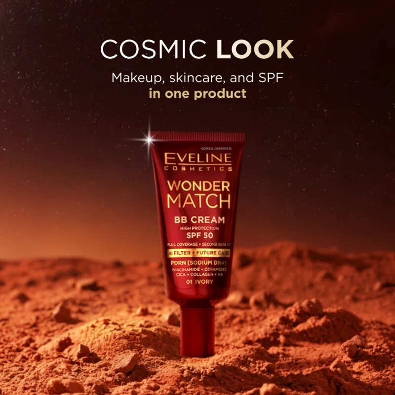 Eveline Cosmetics Wonder Match BB Cream BB krema odtenek Nude 30 ml