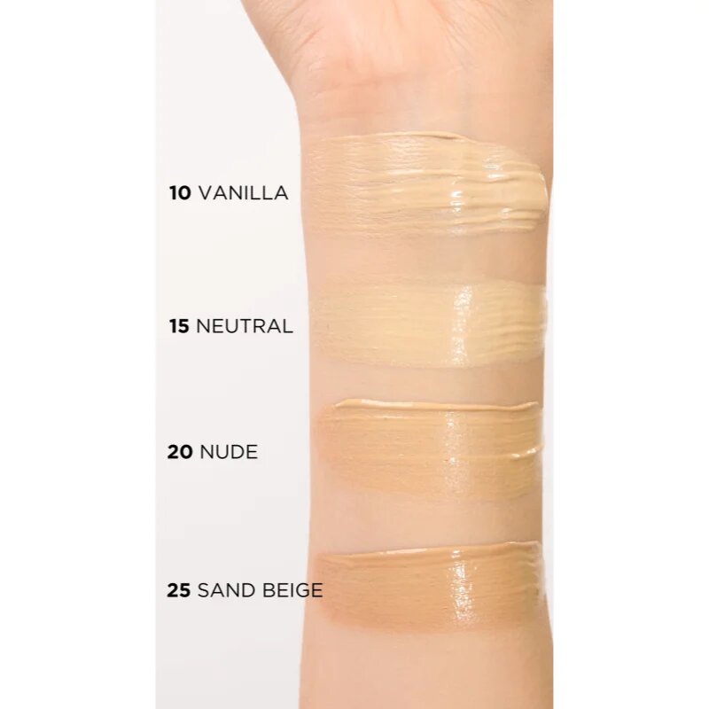 Eveline Cosmetics Wonder Match Lumi vlažilni tekoči puder z gladilnim učinkom SPF 20 odtenek 10 Vanilla Warm 30 ml