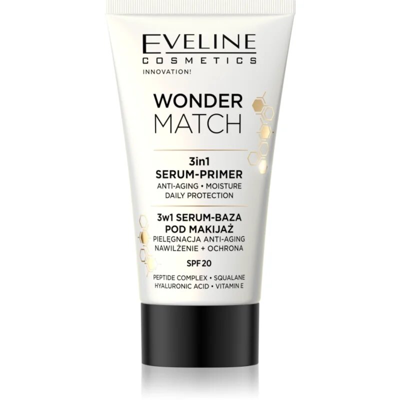 Eveline Cosmetics Wonder Match podlaga za make-up 3v1 SPF 20 30 ml