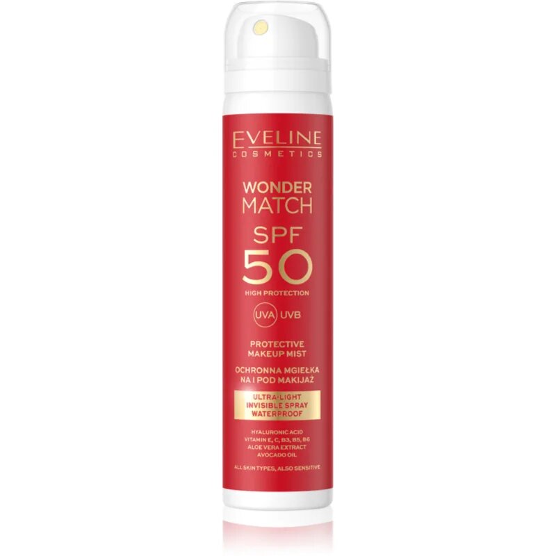 Eveline Cosmetics Wonder Match SPF 50 zaščitna meglica SPF 50 75 ml