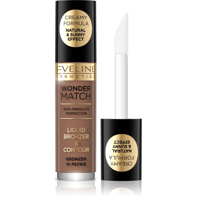 Eveline Cosmetics Wonder Match tekoči bronzer odtenek 02 4.5 ml