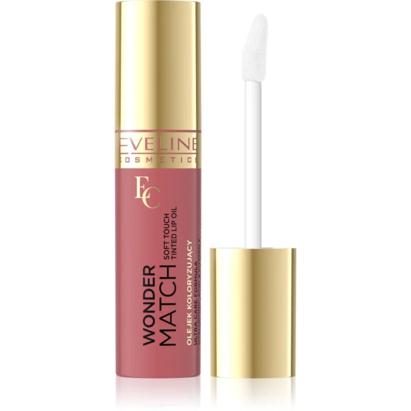 Eveline Cosmetics Wonder Match vlažilno olje za ustnice odtenek 04 Raspberry Sorbet 5 ml