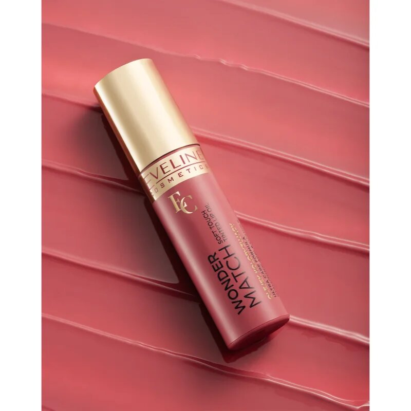 Eveline Cosmetics Wonder Match vlažilno olje za ustnice odtenek 04 Raspberry Sorbet 5 ml