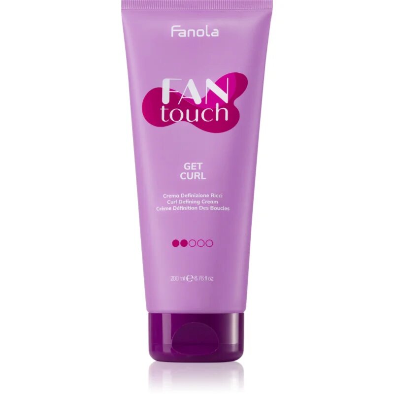 Fanola FAN touch krema za lase za valovite in kodraste lase 200 ml
