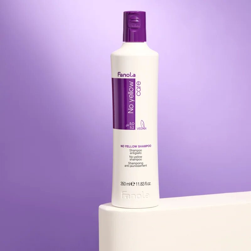 Fanola No Yellow Shampoo šampon za nevtralizacijo rumenih odtenkov 350 ml