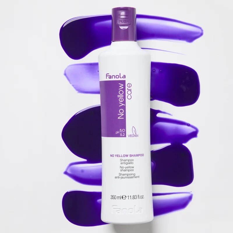 Fanola No Yellow Shampoo šampon za nevtralizacijo rumenih odtenkov 350 ml