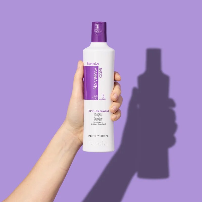 Fanola No Yellow Shampoo šampon za nevtralizacijo rumenih odtenkov 350 ml