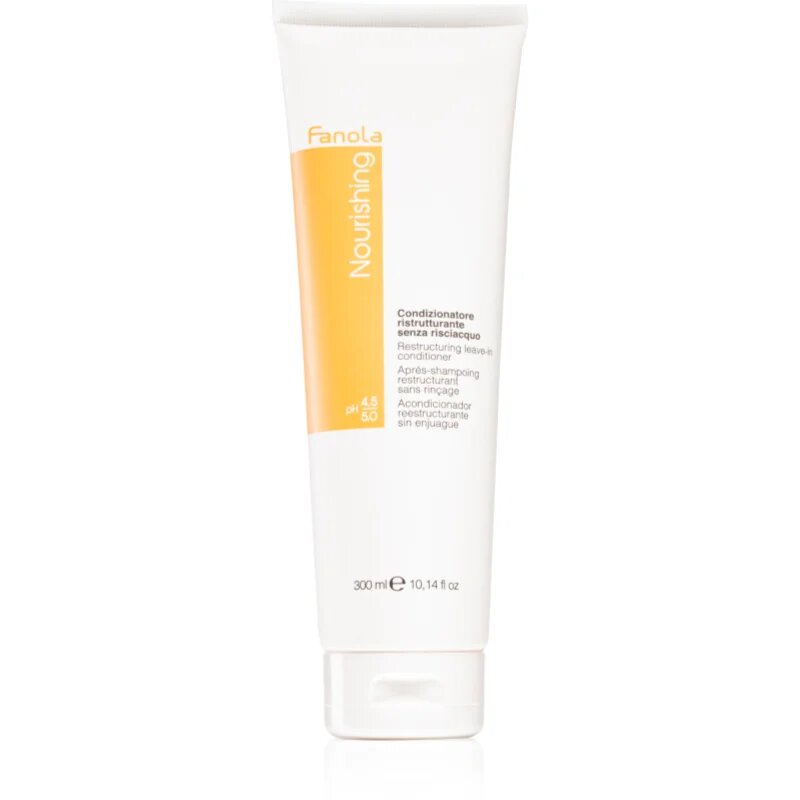 Fanola Nourishing balzam brez spiranja za suhe in poškodovane lase 300 ml