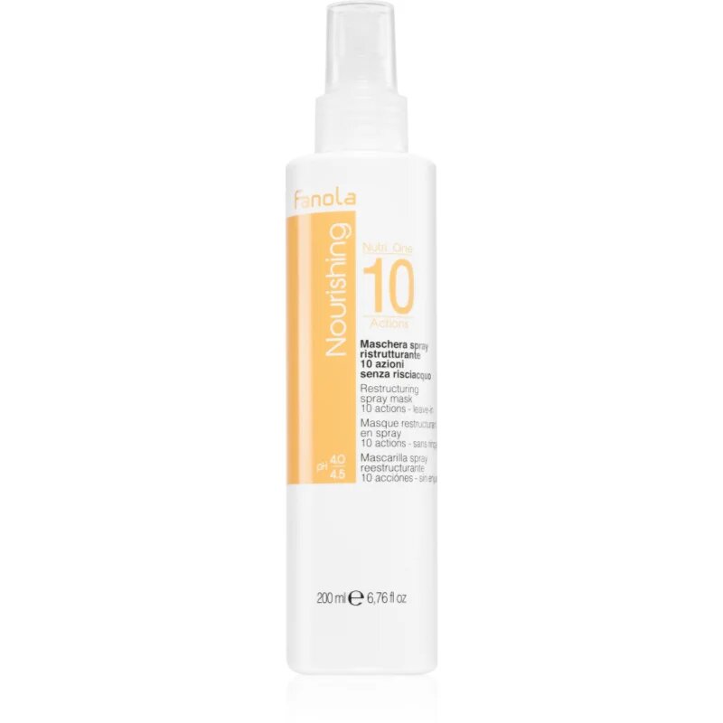 Fanola Nourishing pršilo brez spiranja za prehrano in hidracijo 200 ml