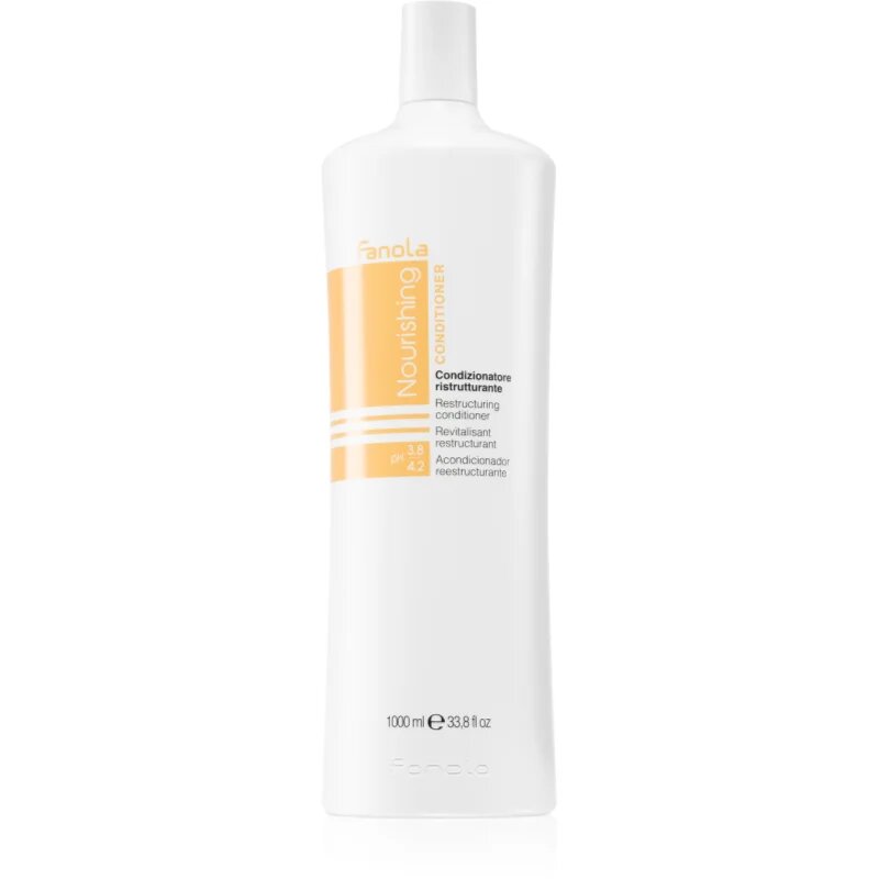Fanola Nourishing Restructuring Conditioner hranilni balzam za suhe in poškodovane lase 1000 ml