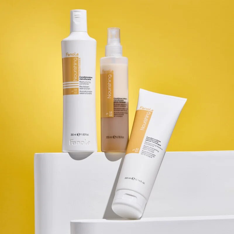 Fanola Nourishing Restructuring Shampoo hranilni šampon za suhe in poškodovane lase 350 ml