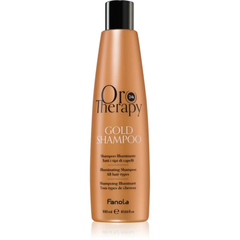 Fanola Oro Therapy Gold Shampoo vlažilni šampon z 24-karatnim zlatom 300 ml
