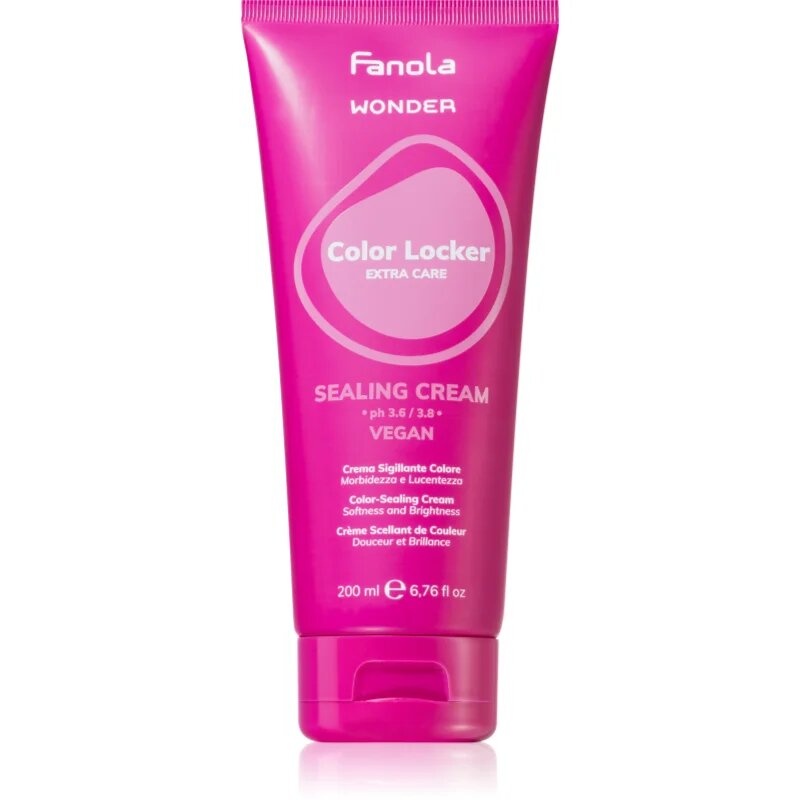 Fanola Wonder Color Locker Sealing Cream gladilna krema za barvane lase 200 ml