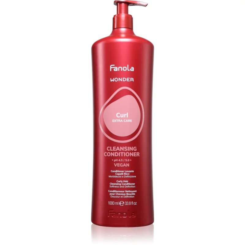 Fanola Wonder Curl Cleansing Conditioner balzam za kodraste lase 1000 ml