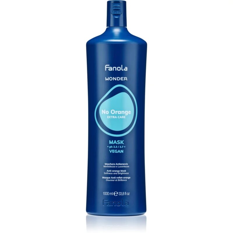 Fanola Wonder No Orange Mask maska za nevtralizacijo oranžnih tonov 1000 ml
