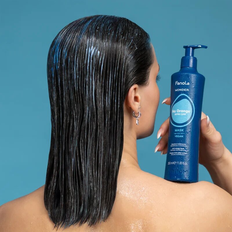 Fanola Wonder No Orange Mask maska za nevtralizacijo oranžnih tonov 350 ml