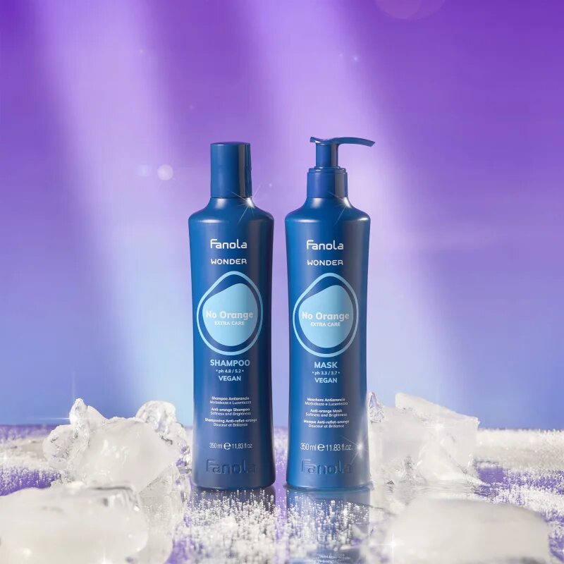 Fanola Wonder No Orange Shampoo šampon za nevtralizacijo oranžnih tonov 1000 ml
