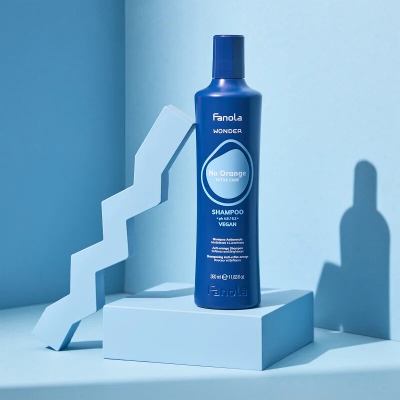 Fanola Wonder No Orange Shampoo šampon za nevtralizacijo oranžnih tonov 350 ml