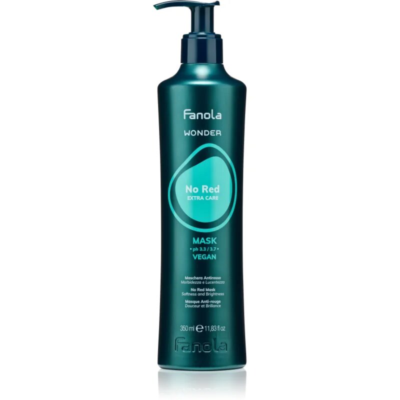 Fanola Wonder No Red Mask maska za lase so zeleným pigmentom 350 ml