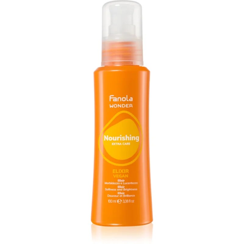 Fanola Wonder Nourishing Elixir serum za lase za sijaj in mehkobo las 100 ml