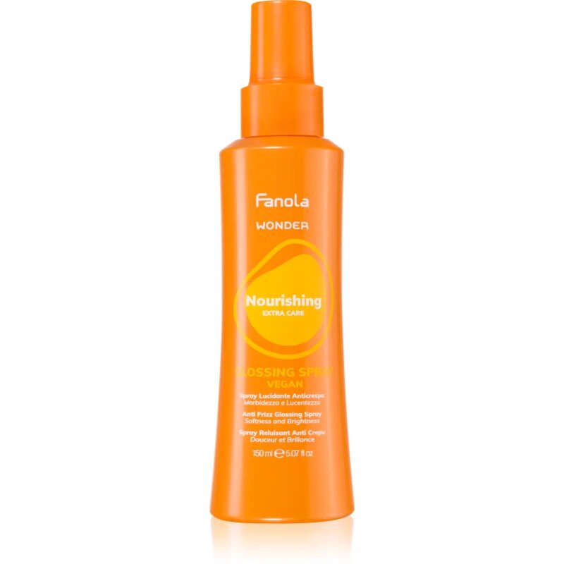 Fanola Wonder Nourishing Glossing Spray pršilo za lase za neobvladljive lase 150 ml