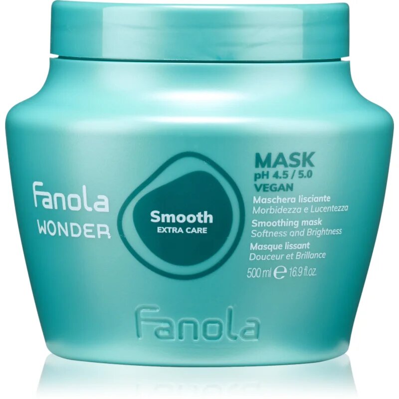 Fanola Wonder Smooth Mask gladilna maska za lase 500 ml