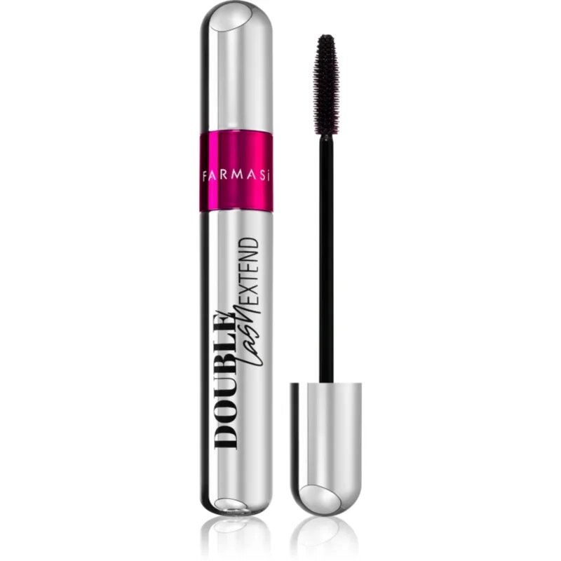 Farmasi Double Lash Extend maskara za podaljšanje vihanje in volumen trepalnic odtenek Black 12 ml