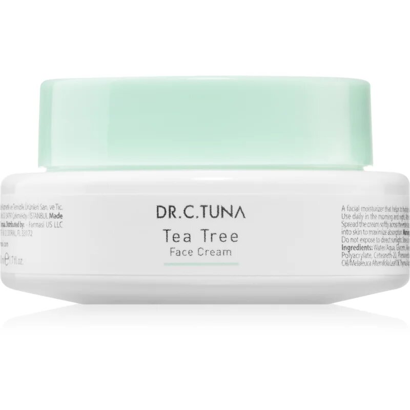Farmasi Dr. C. Tuna Tea Tree vlažilna krema za mastno kožo 50 ml