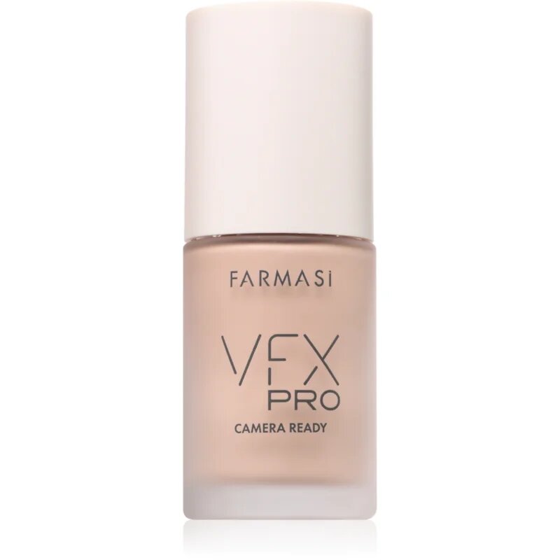 Farmasi VFX Pro Camera Ready visoko prekrivni tekoči puder z mat učinkom odtenek 01 30 ml