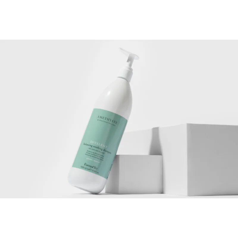 FarmaVita Amethyste Advance Divalent pomirjujoči šampon za suhe konice las 1000 ml