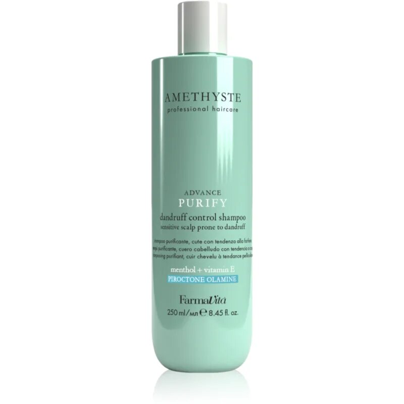 FarmaVita Amethyste Advance Purify čistilni šampon proti prhljaju 250 ml