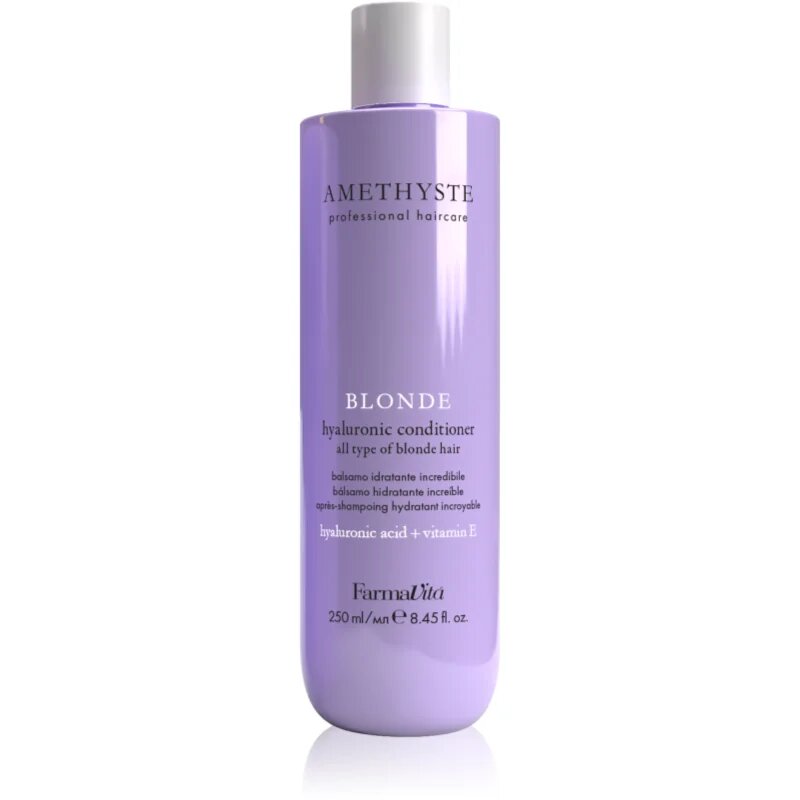FarmaVita Amethyste Blonde vijoličen balzam za nevtralizacijo rumenih odtenkov 250 ml