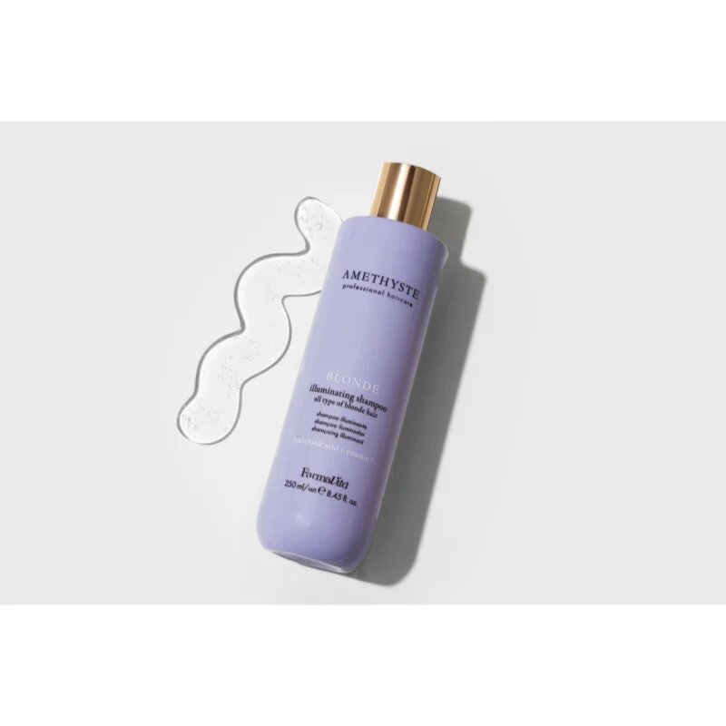 FarmaVita Amethyste Blonde vijoličen šampon za nevtralizacijo rumenih odtenkov 250 ml