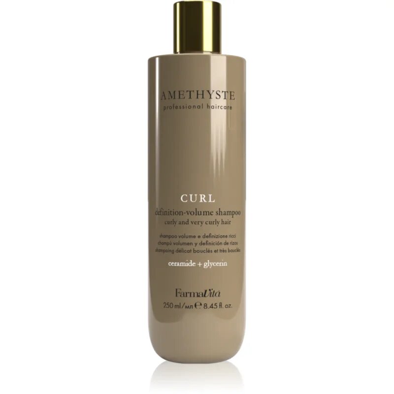 FarmaVita Amethyste Curl hranilni šampon za kodraste lase 250 ml