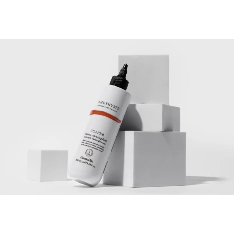 FarmaVita Amethyste Instant Colouring Fluid barvna maska za bakrene odtenke odtenek Copper 250 ml