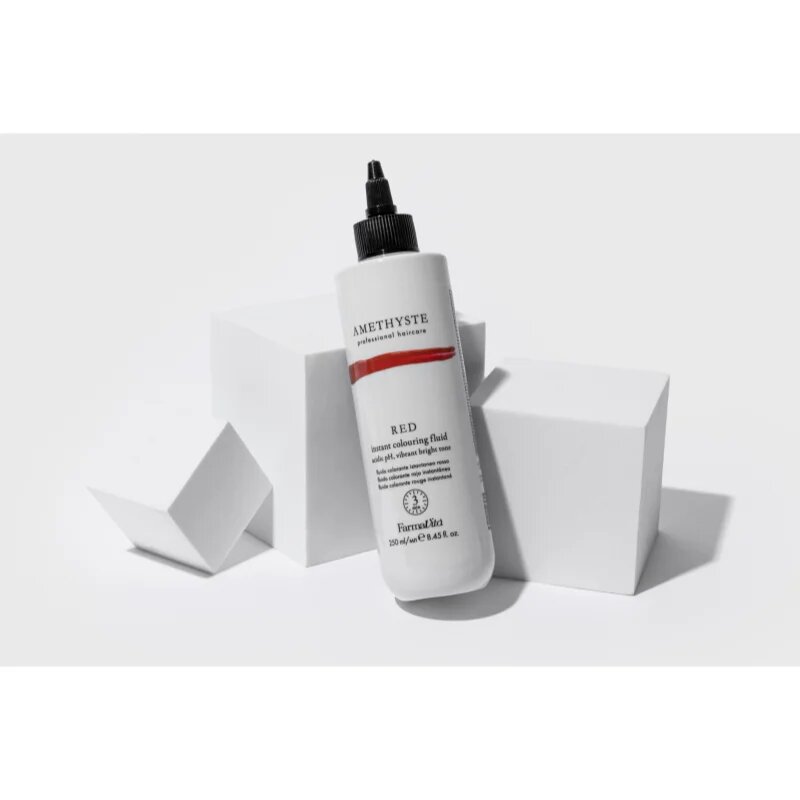 FarmaVita Amethyste Instant Colouring Fluid barvna maska za rdeče lase odtenek Red 250 ml