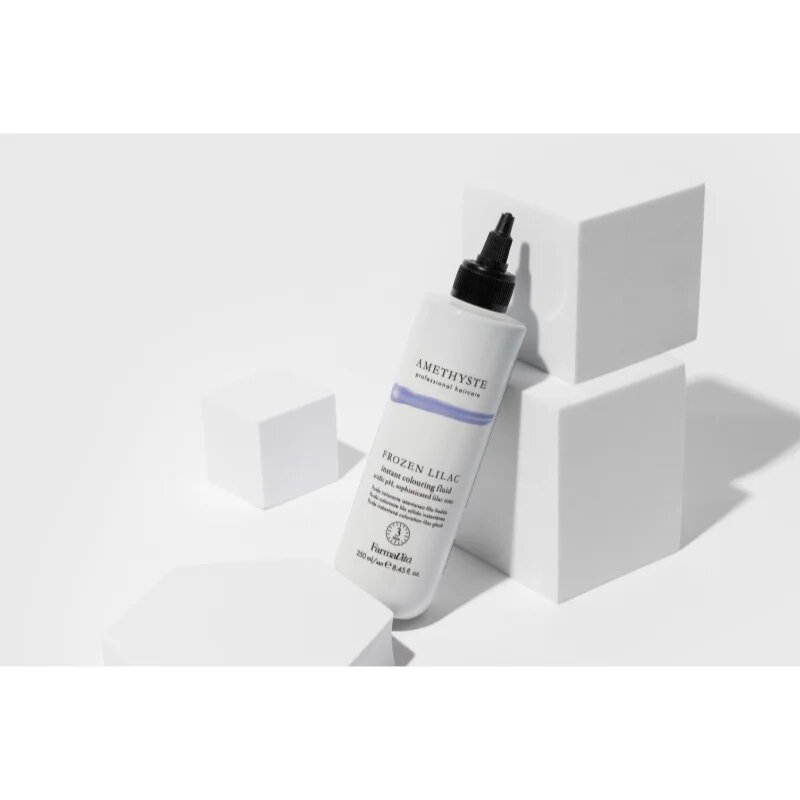 FarmaVita Amethyste Instant Colouring Fluid barvna maska za sive lase odtenek Lilac Frozen 250 ml