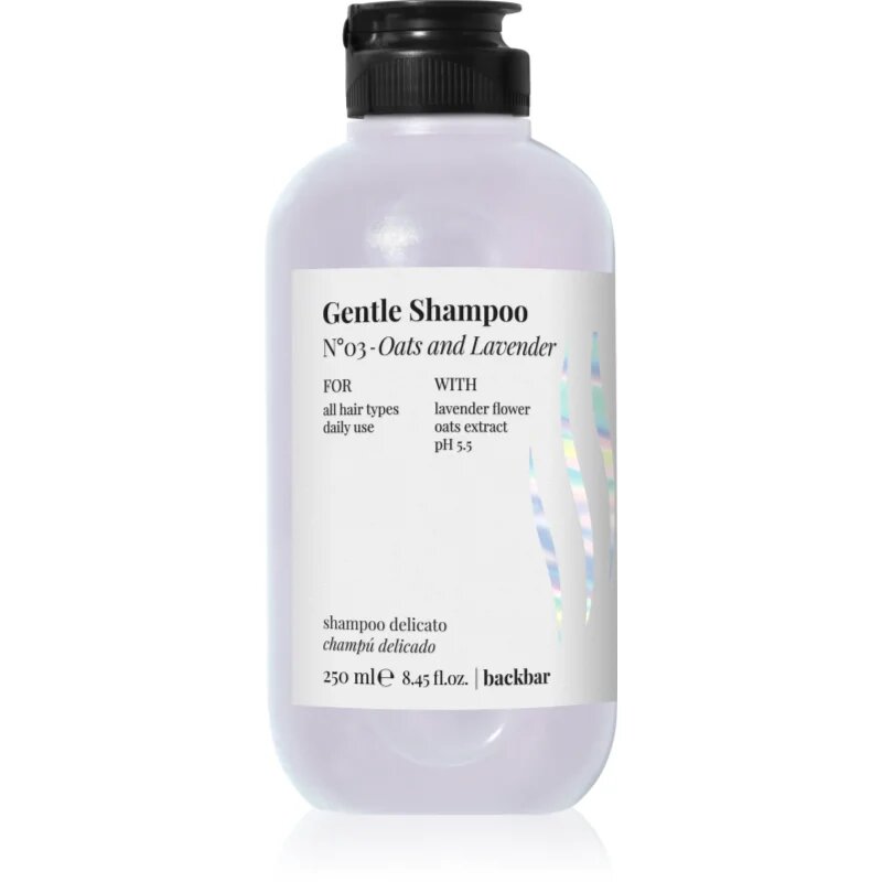 FarmaVita Backbar Gentle vlažilni šampon za nežno umivanje 250 ml
