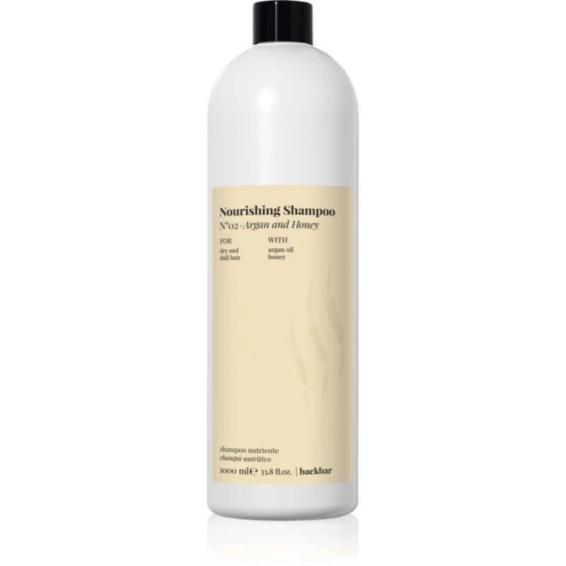 FarmaVita Backbar Nourishing hranilni šampon za obnovo in krepitev las 1000 ml