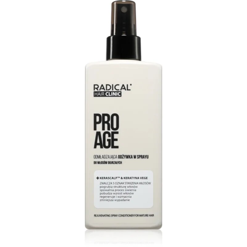 Farmona Hair Clinic Pro Age Rejuvenating Spray Conditioner balzam brez spiranja za zrele lase 200 ml