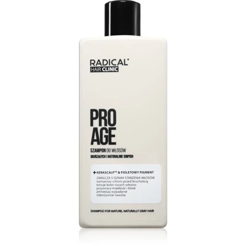 Farmona Hair Clinic Pro Age Shampoo šampon za sive lase 300 ml