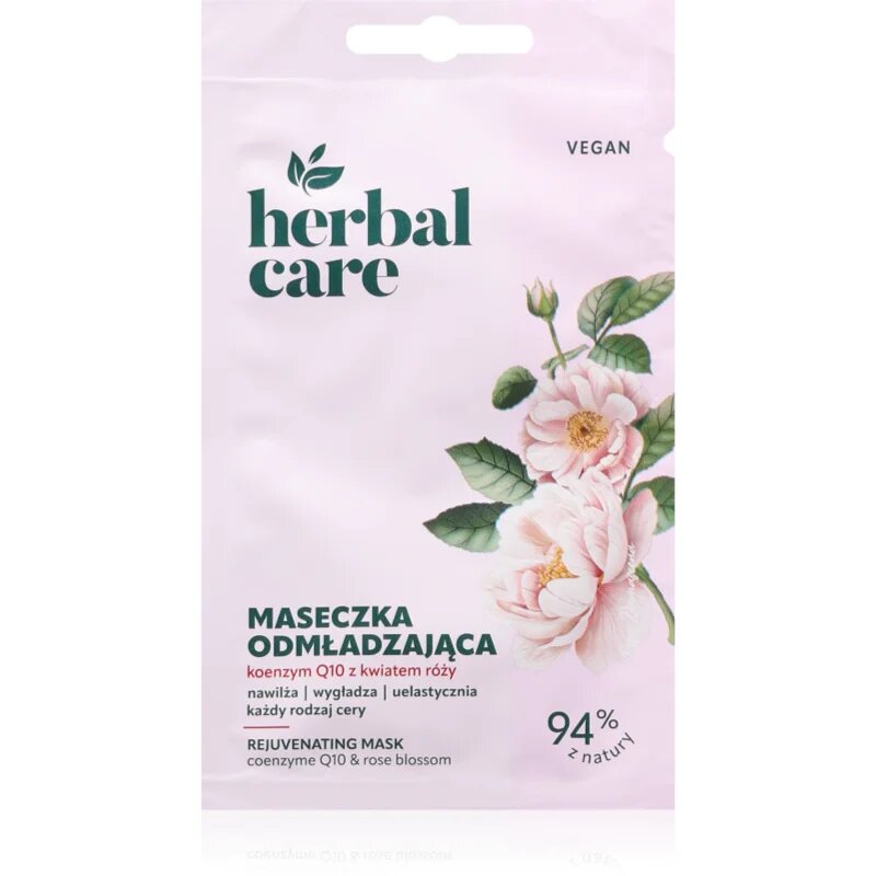 Farmona Herbal Care Coenzyme Q10 & Rose flower maska za obraz s koencimom Q10 1 kos