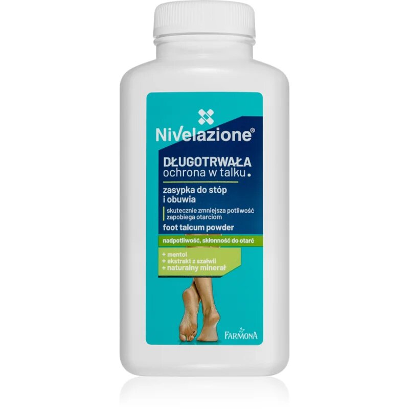 Farmona Nivelazione puder za stopala proti prekomernemu potenju 100 g