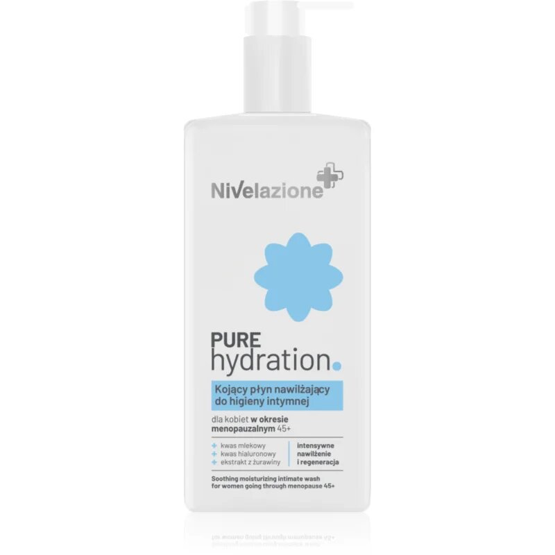 Farmona Nivelazione Soothing Moisturizing Intimate Wash gel za intimno higieno za večje udobje med menopavzo 45+ 260 ml