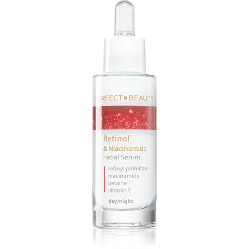 Farmona Perfect Beauty Retinol & Niacinamide serum za obraz za zmanjšanje znakov staranja za suho kožo 30 ml