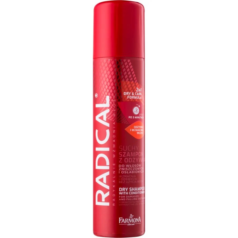 Farmona Radical Hair Loss suhi šampon in balzam v enem za poškodovane in izpadajoče lase 180 ml