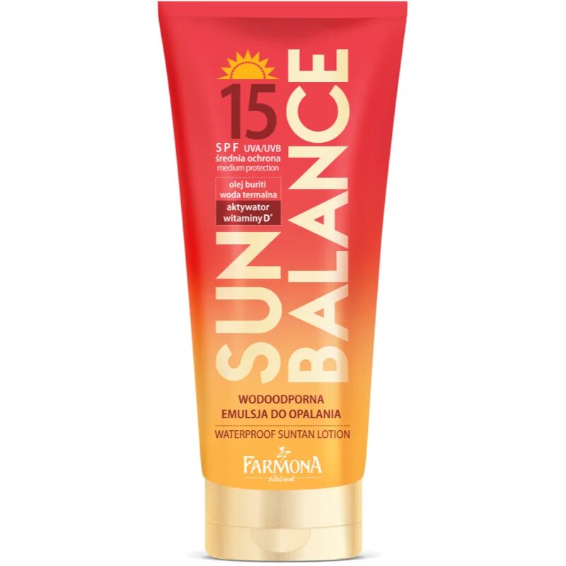 Farmona Sun Balance vodoodporno mleko za sončenje SPF 15 150 ml