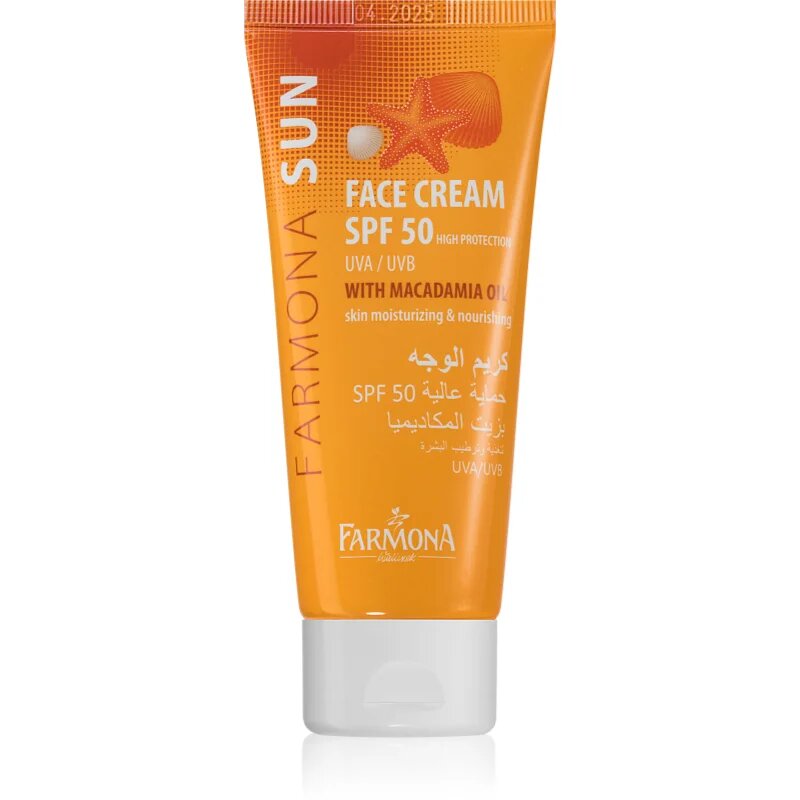 Farmona Sun Face zaščitna krema za normalno in suho kožo SPF 50 50 ml